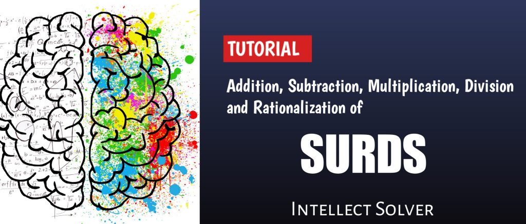 Rationalization of Surds -intellectsolver